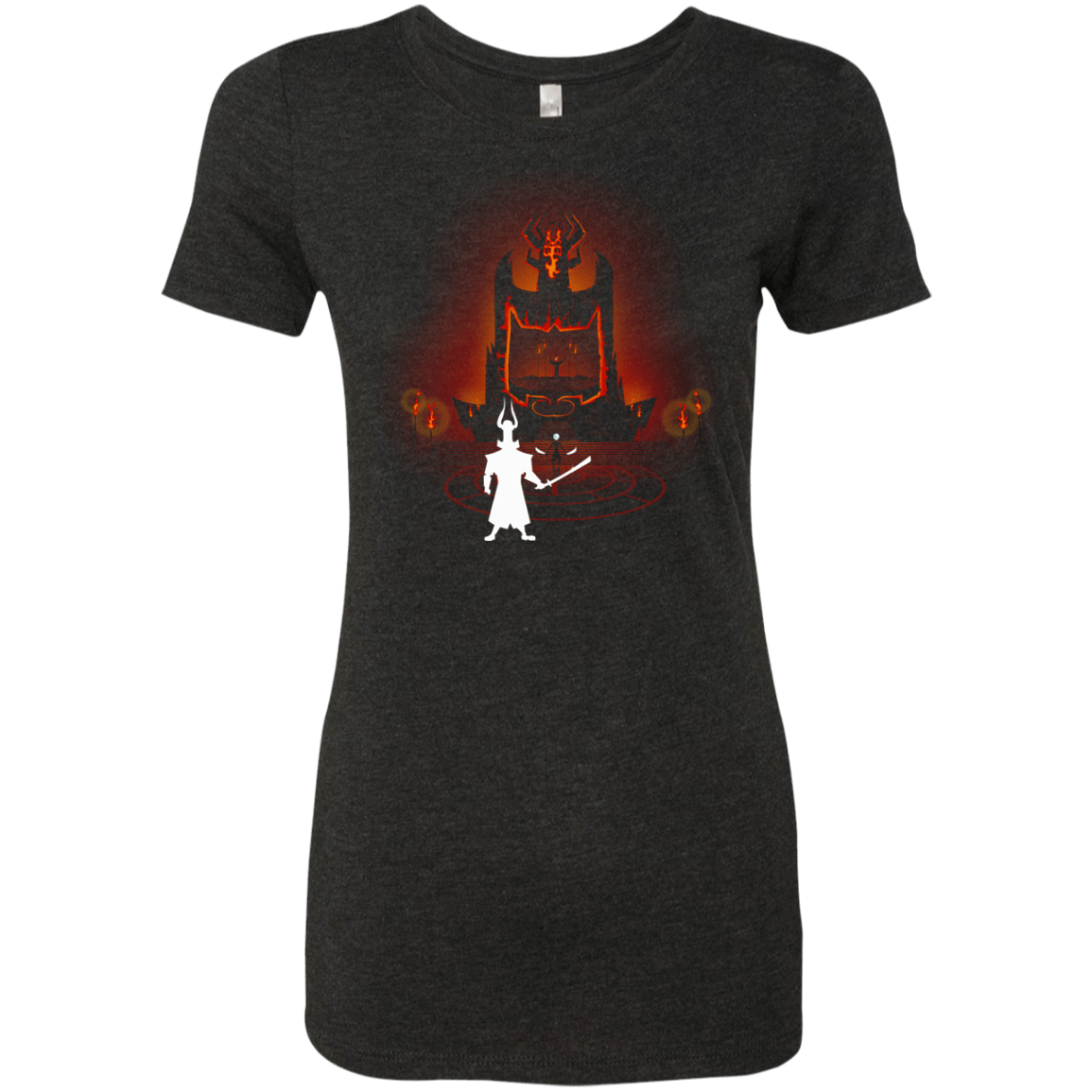 T-Shirts Vintage Black / Small Jacks Back Women's Triblend T-Shirt