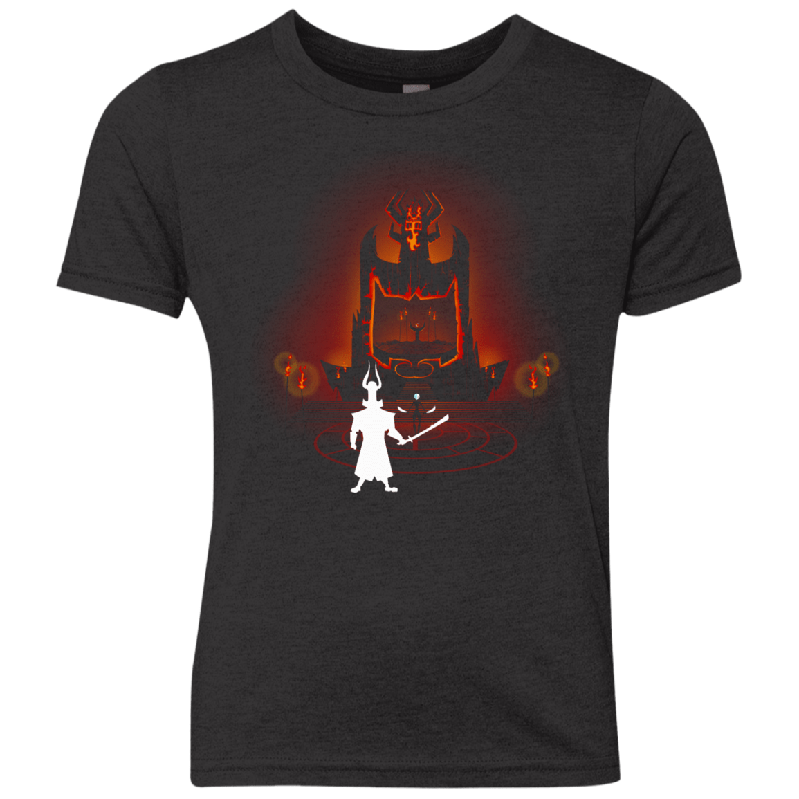 T-Shirts Vintage Black / YXS Jacks Back Youth Triblend T-Shirt