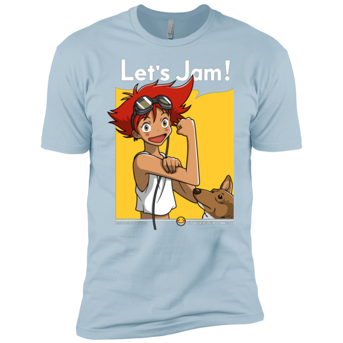 T-Shirts Light Blue / YXS JAMMING WITH EDWARD Boys Premium T-Shirt