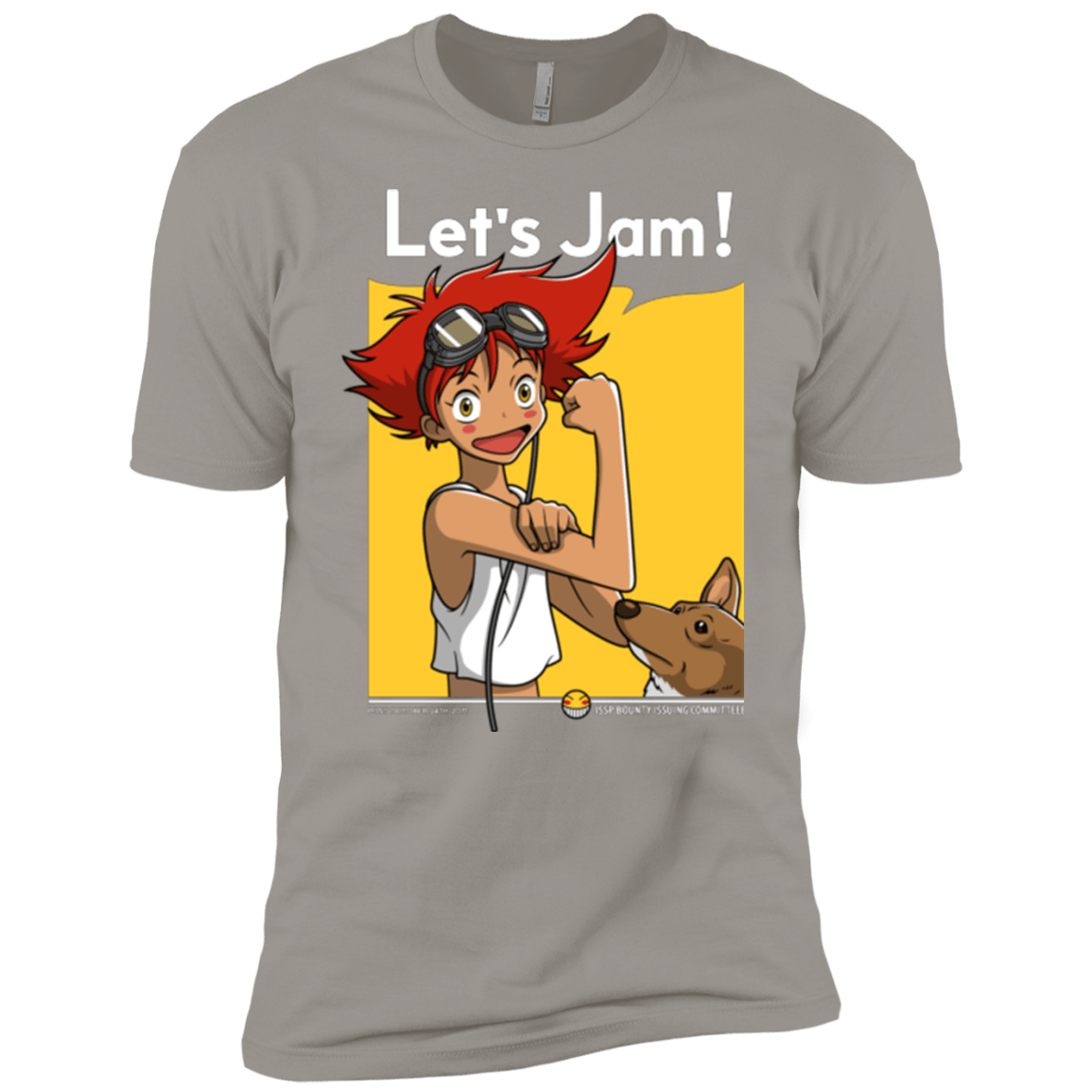 T-Shirts Light Grey / YXS JAMMING WITH EDWARD Boys Premium T-Shirt