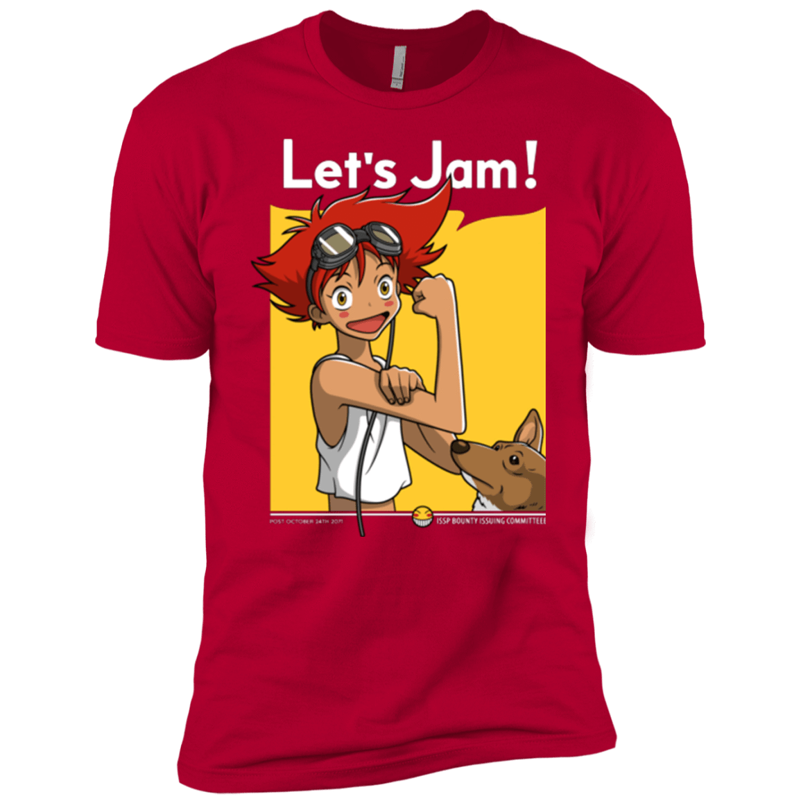 T-Shirts Red / YXS JAMMING WITH EDWARD Boys Premium T-Shirt