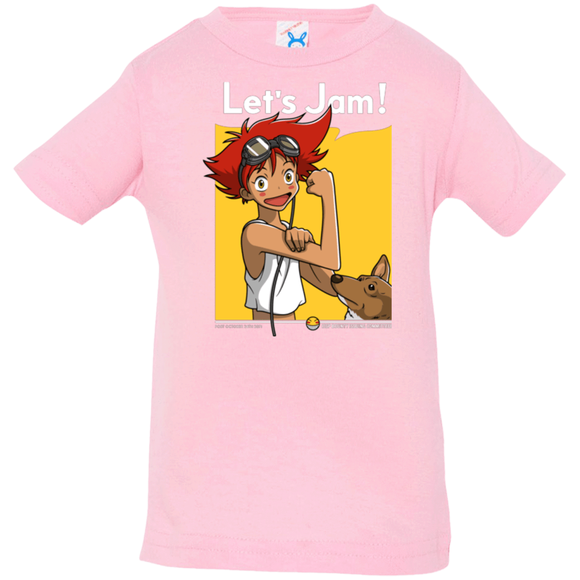 T-Shirts Pink / 6 Months JAMMING WITH EDWARD Infant Premium T-Shirt