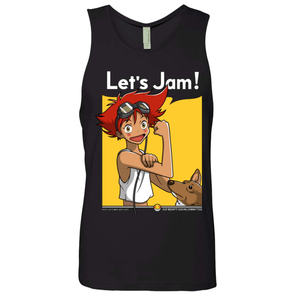 T-Shirts Black / Small JAMMING WITH EDWARD Men's Premium Tank Top