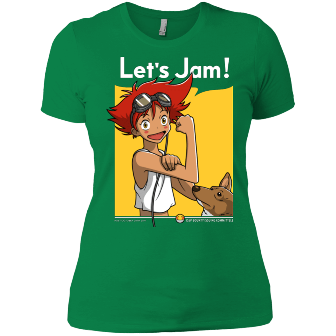 T-Shirts Kelly Green / X-Small JAMMING WITH EDWARD Women's Premium T-Shirt