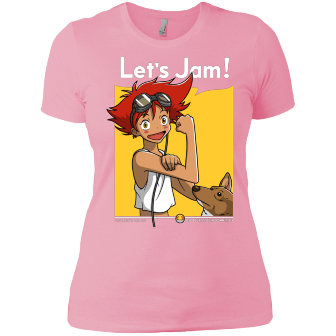 T-Shirts Light Pink / X-Small JAMMING WITH EDWARD Women's Premium T-Shirt