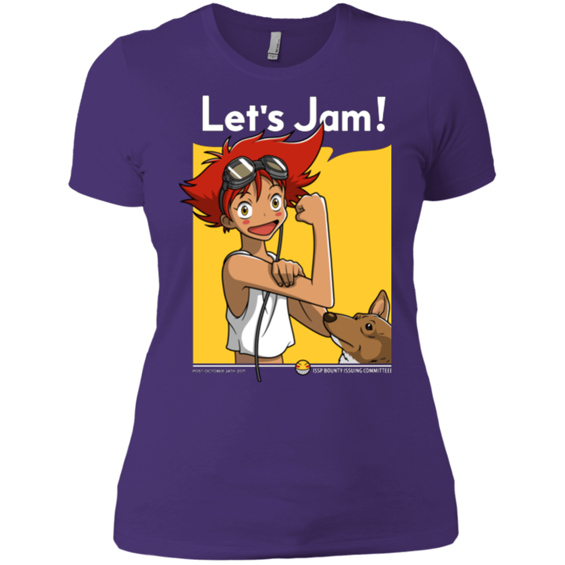 T-Shirts Purple / X-Small JAMMING WITH EDWARD Women's Premium T-Shirt