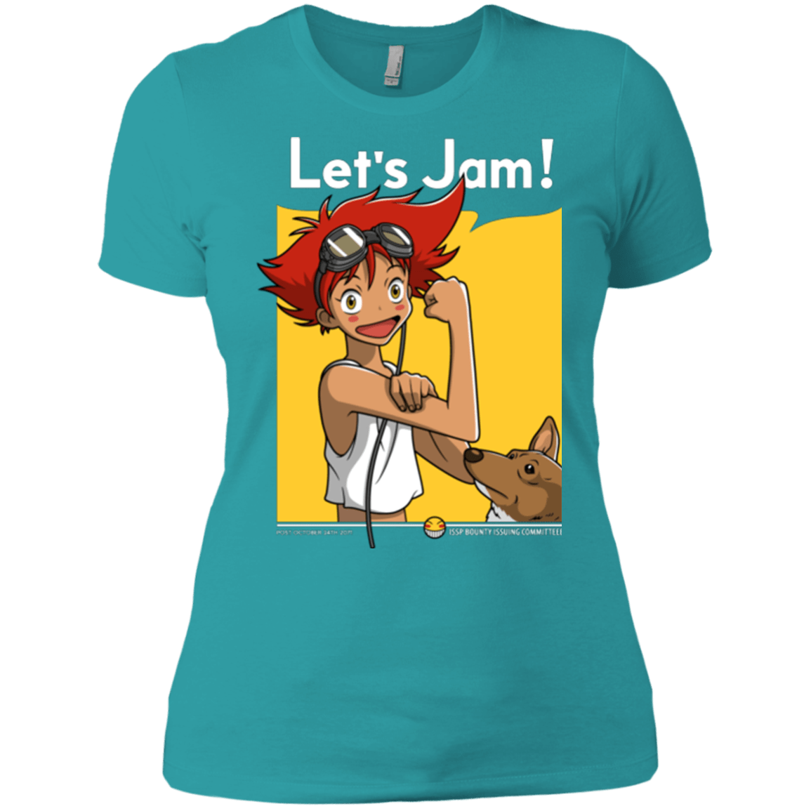 T-Shirts Tahiti Blue / X-Small JAMMING WITH EDWARD Women's Premium T-Shirt