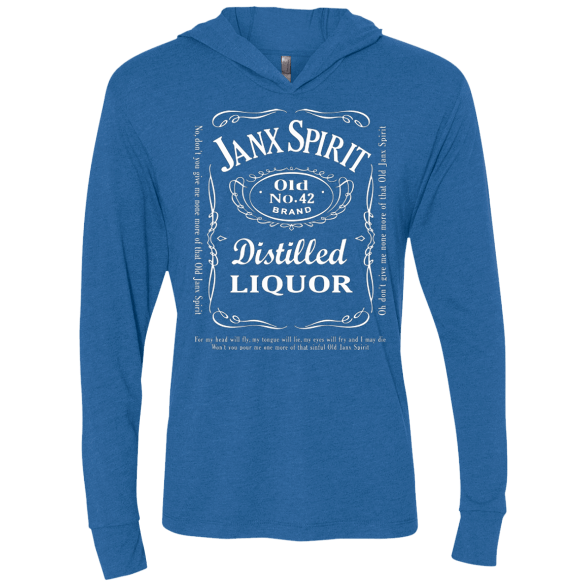 T-Shirts Vintage Royal / X-Small Janx Triblend Long Sleeve Hoodie Tee