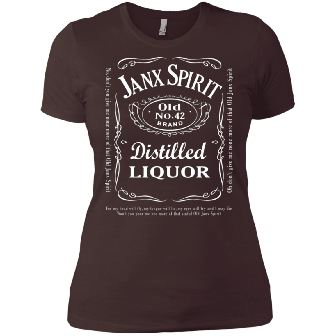 T-Shirts Dark Chocolate / X-Small Janx Women's Premium T-Shirt