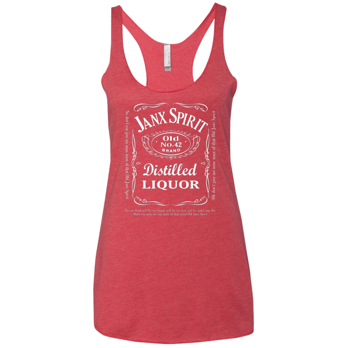 T-Shirts Vintage Red / X-Small Janx Women's Triblend Racerback Tank