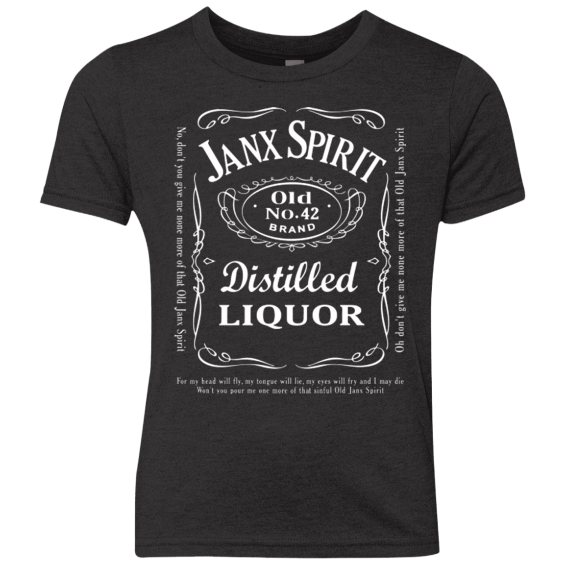 T-Shirts Vintage Black / YXS Janx Youth Triblend T-Shirt