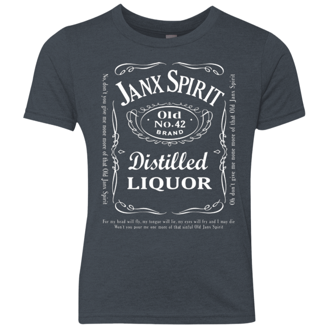 T-Shirts Vintage Navy / YXS Janx Youth Triblend T-Shirt