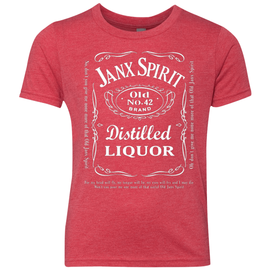 T-Shirts Vintage Red / YXS Janx Youth Triblend T-Shirt