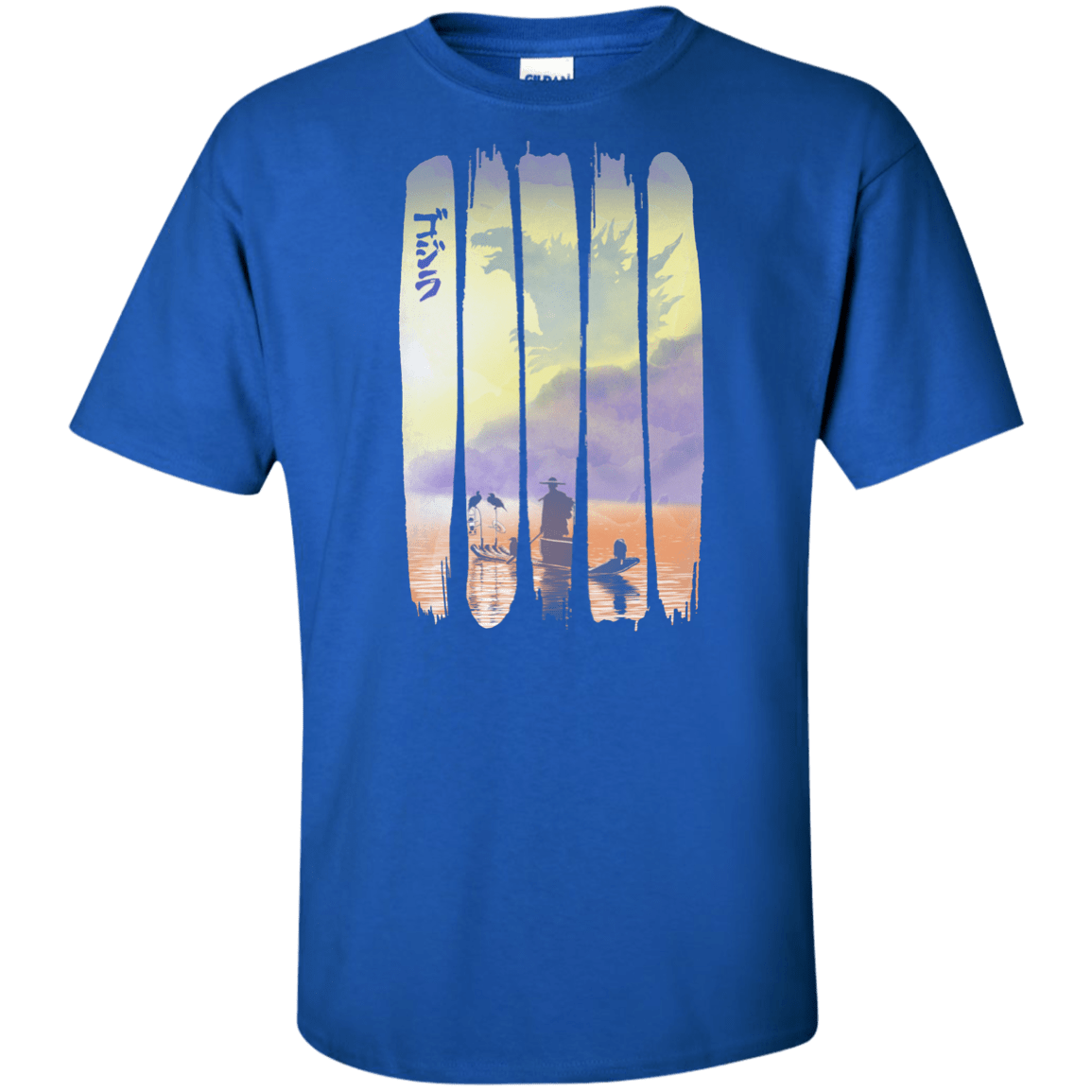 T-Shirts Royal / XLT Japanese Kaiju Tall T-Shirt