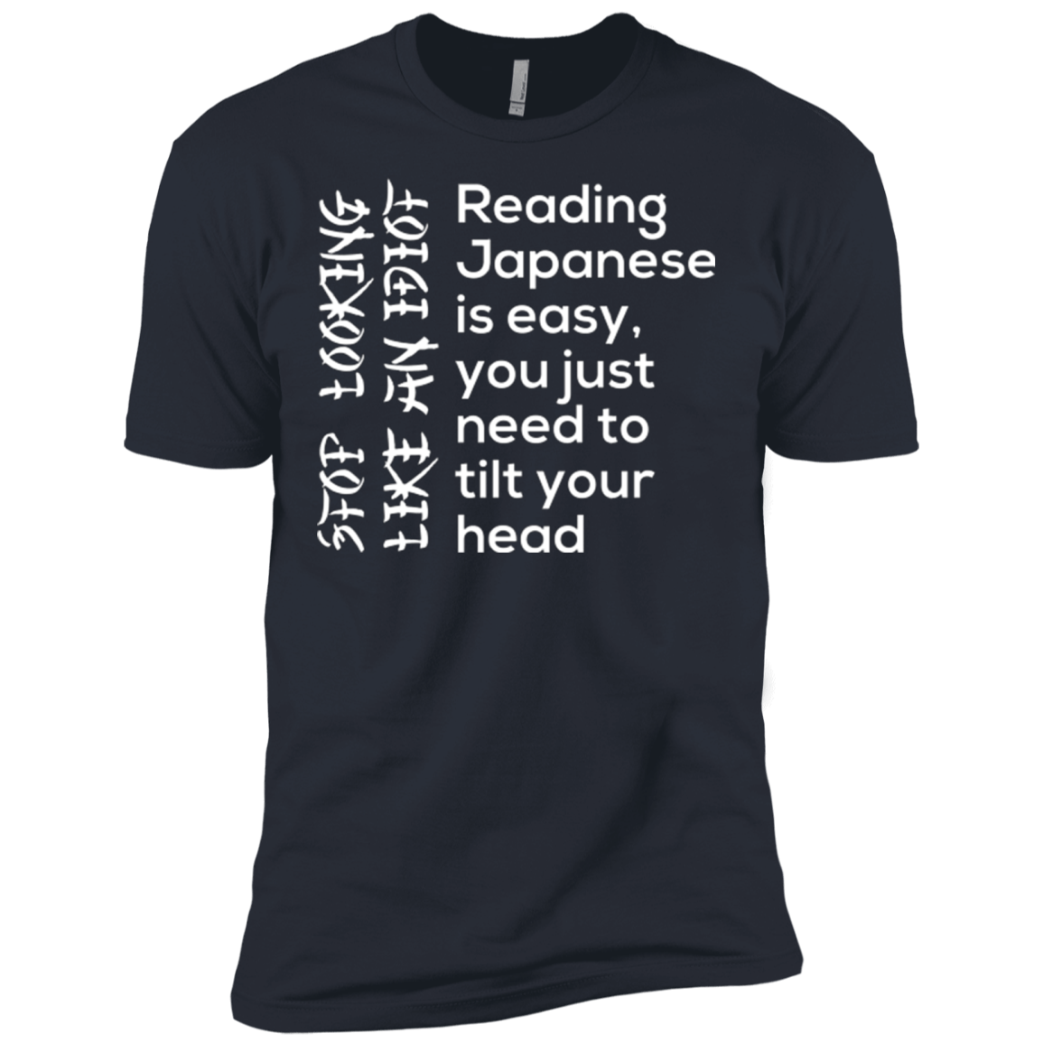 T-Shirts Indigo / X-Small Japanese Men's Premium T-Shirt