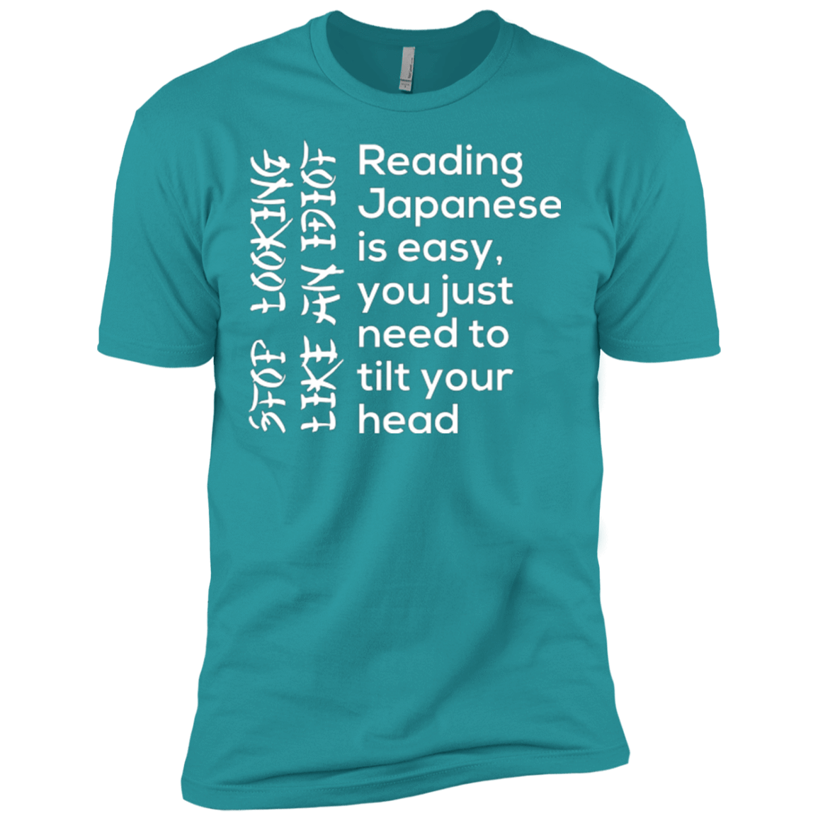 T-Shirts Tahiti Blue / X-Small Japanese Men's Premium T-Shirt