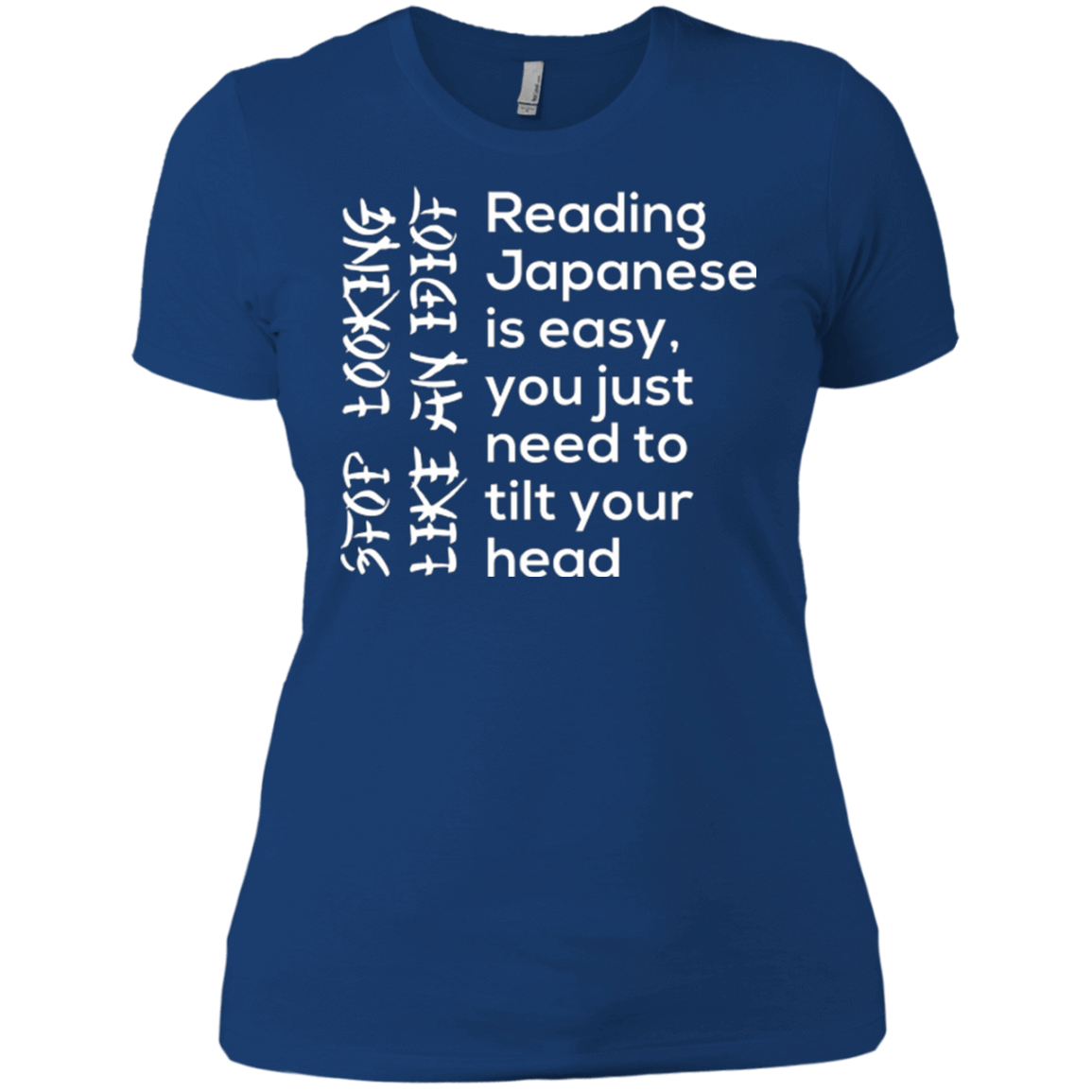 T-Shirts Royal / X-Small Japanese Women's Premium T-Shirt