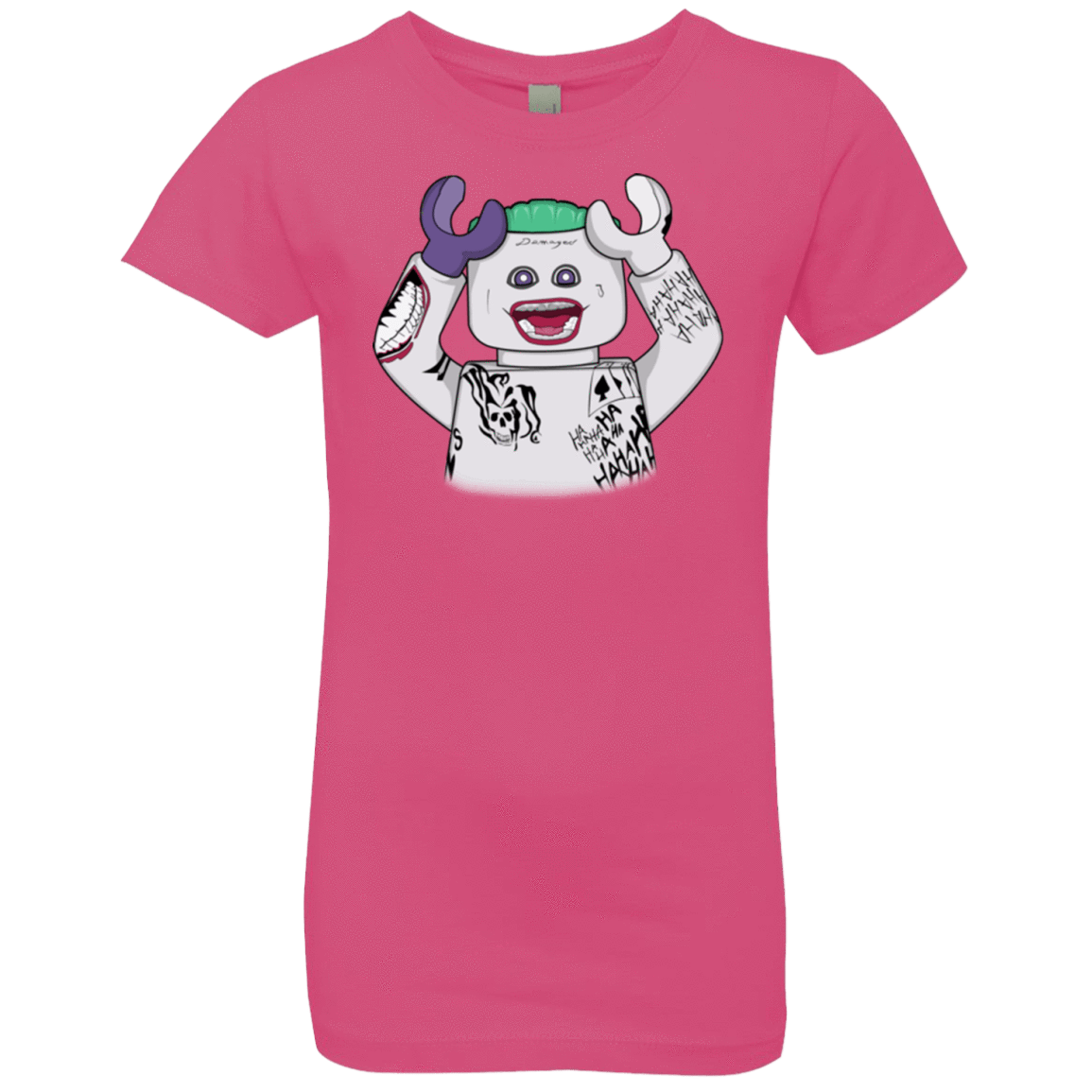 T-Shirts Hot Pink / YXS Jared Lego Girls Premium T-Shirt