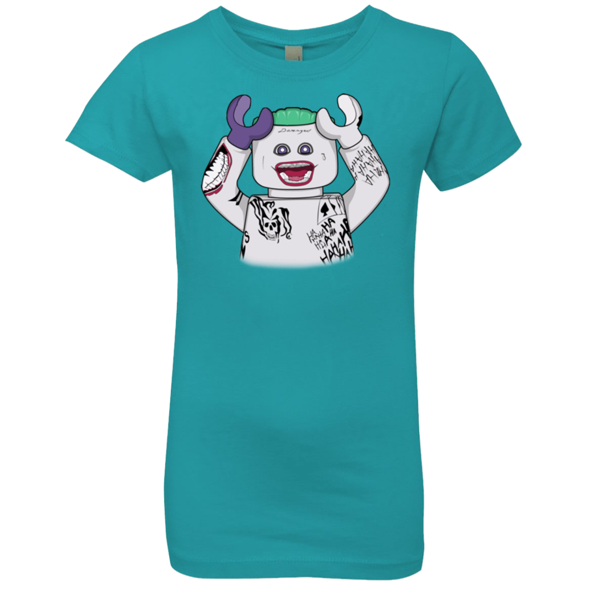 T-Shirts Tahiti Blue / YXS Jared Lego Girls Premium T-Shirt