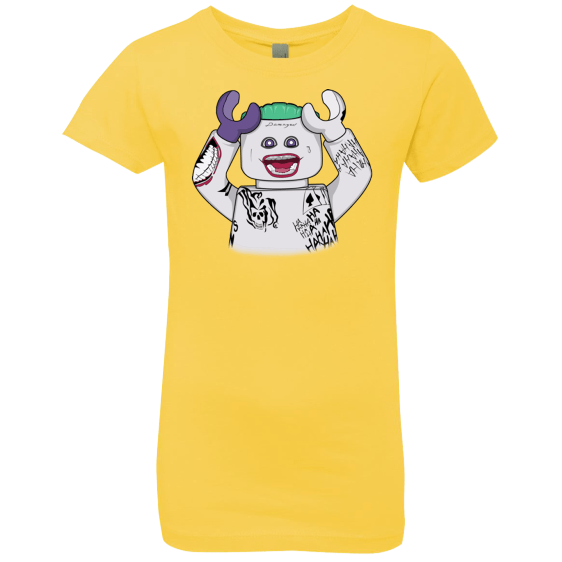 T-Shirts Vibrant Yellow / YXS Jared Lego Girls Premium T-Shirt