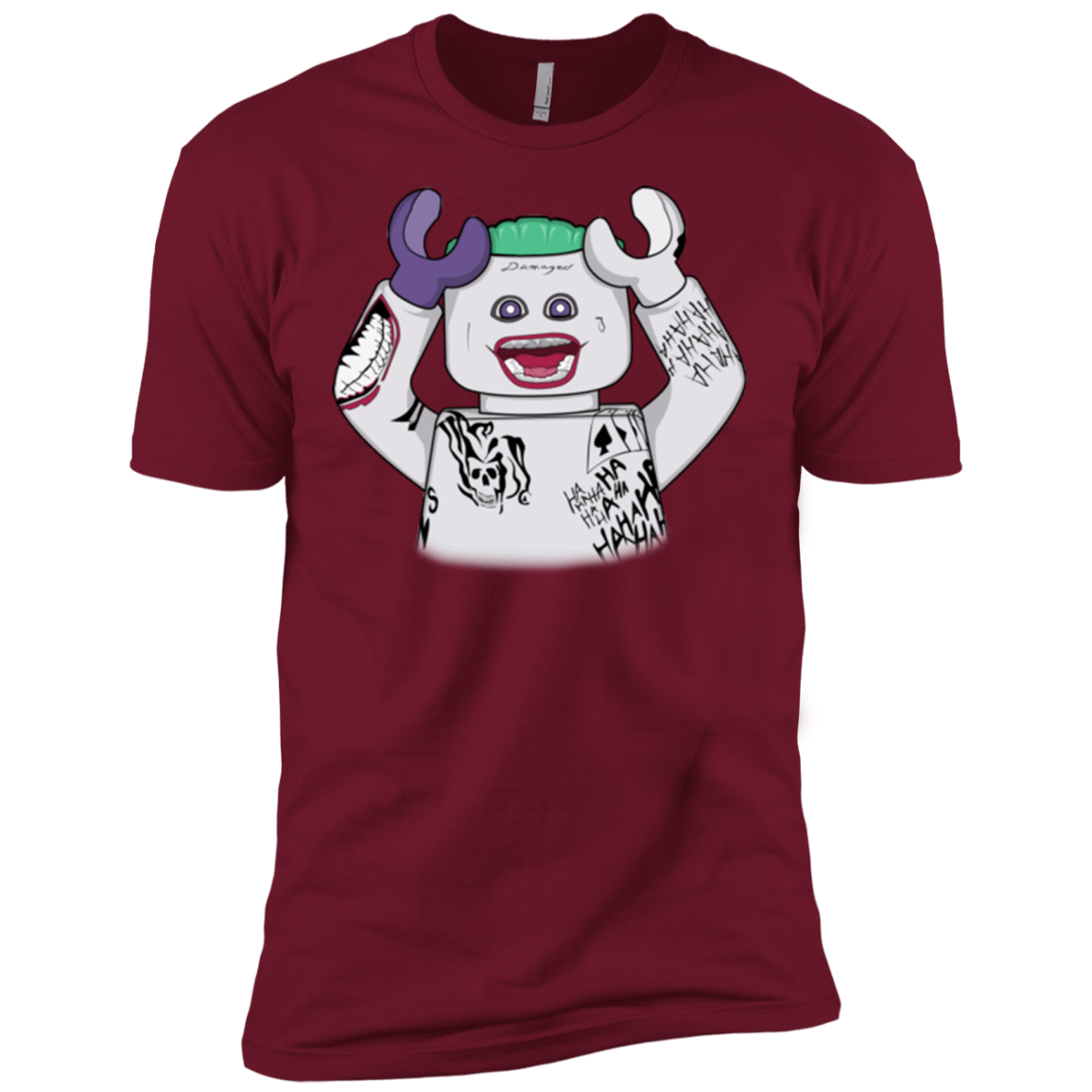 T-Shirts Cardinal / X-Small Jared Lego Men's Premium T-Shirt