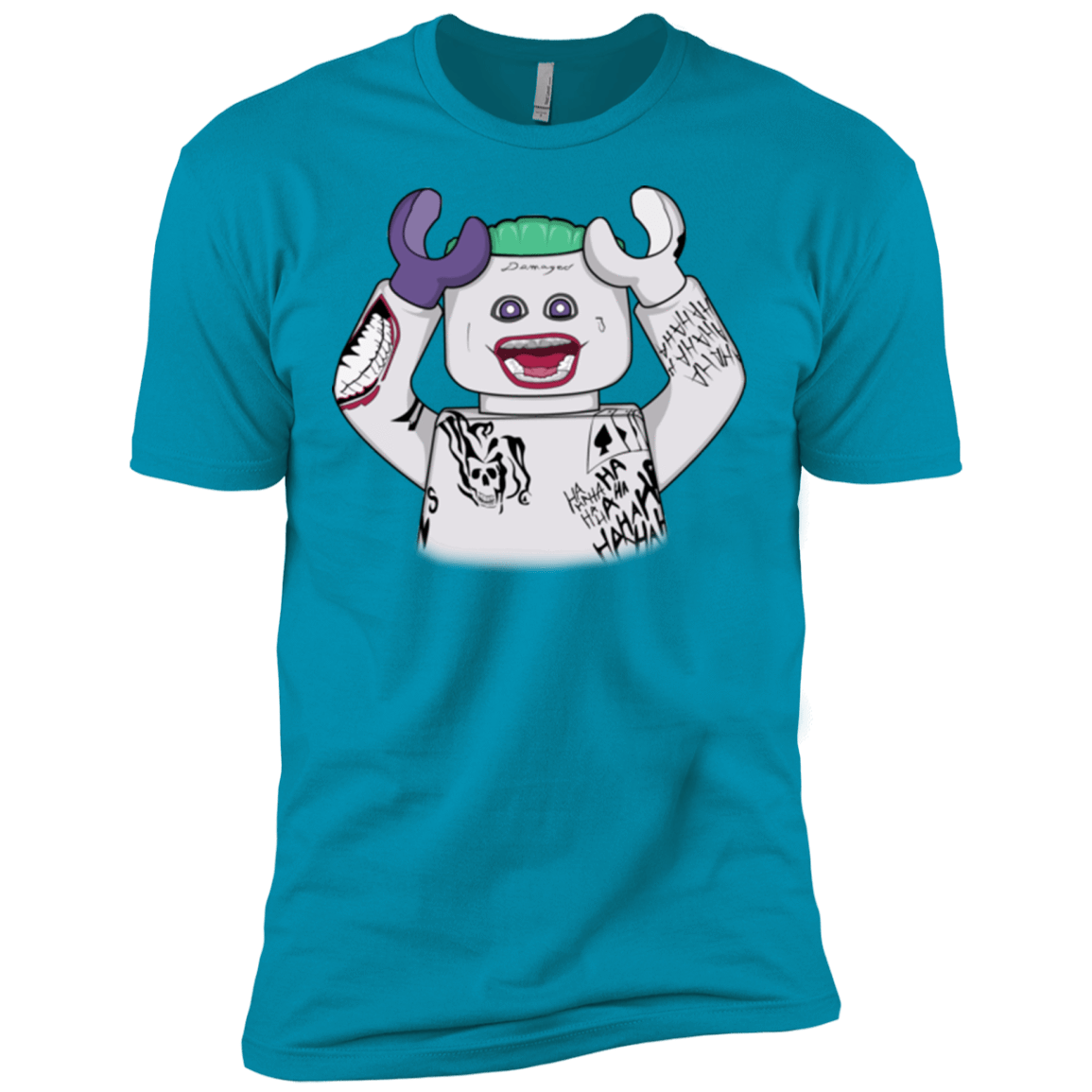 T-Shirts Turquoise / X-Small Jared Lego Men's Premium T-Shirt