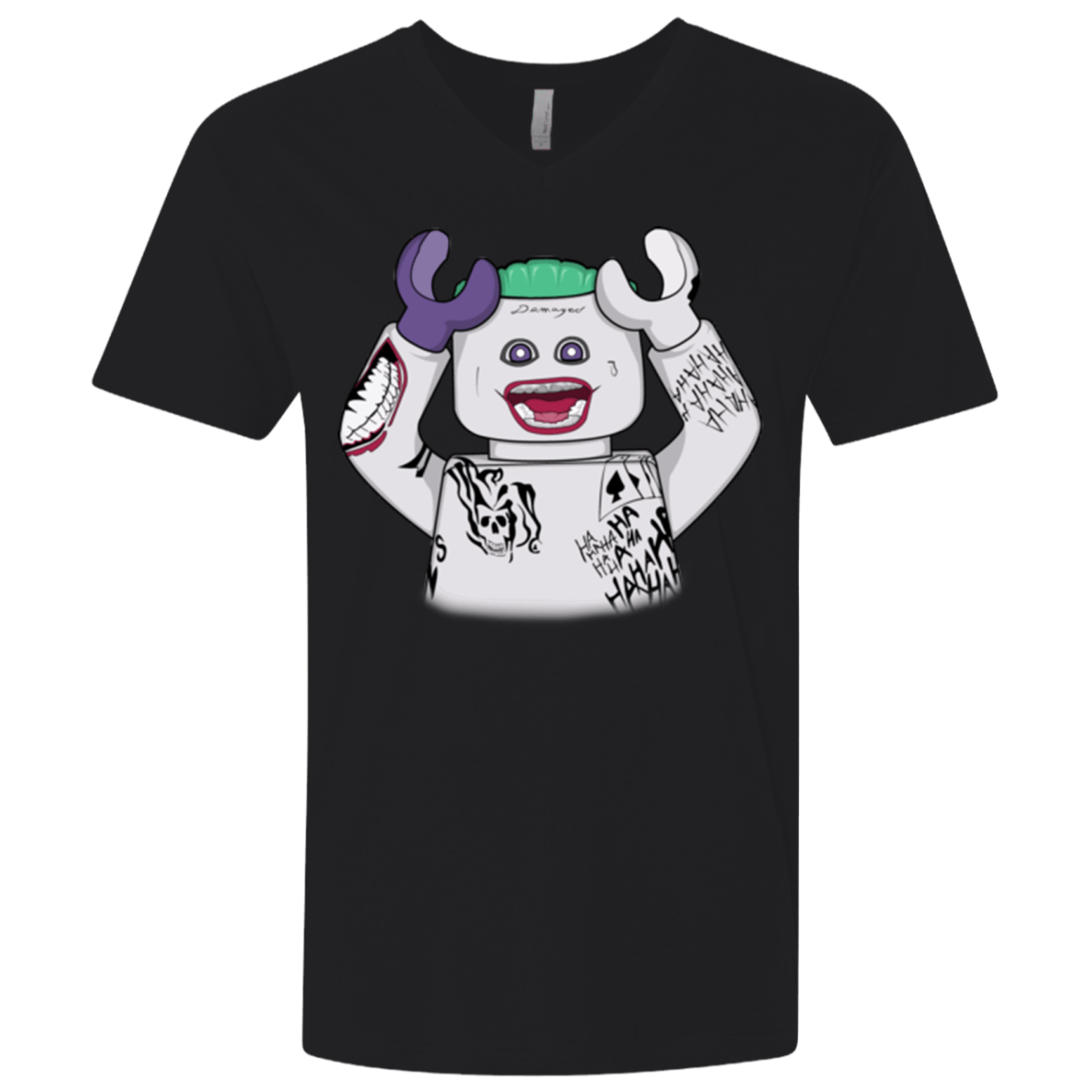 T-Shirts Black / X-Small Jared Lego Men's Premium V-Neck