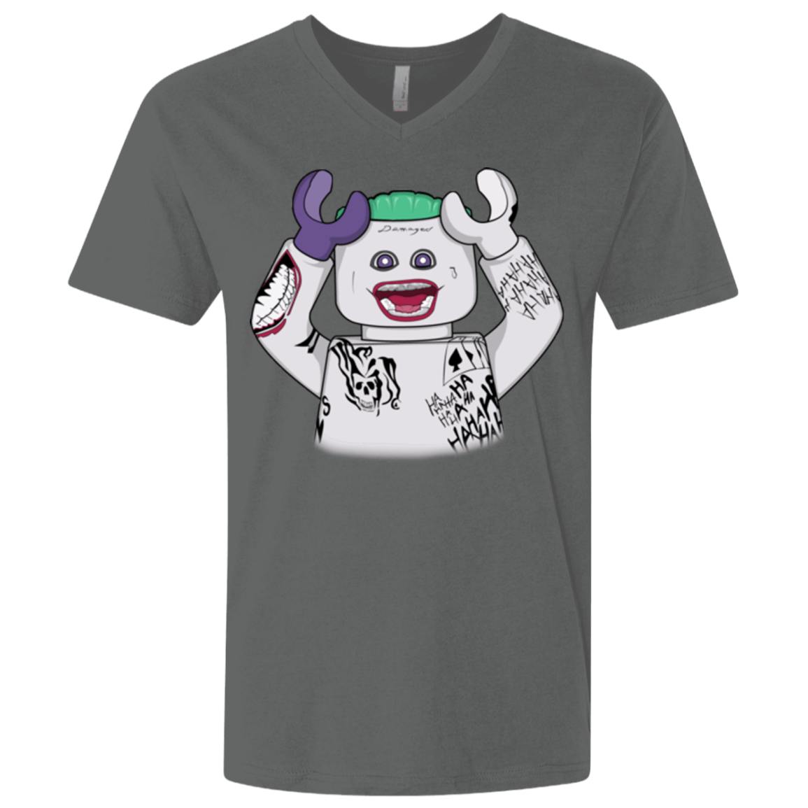 T-Shirts Heavy Metal / X-Small Jared Lego Men's Premium V-Neck