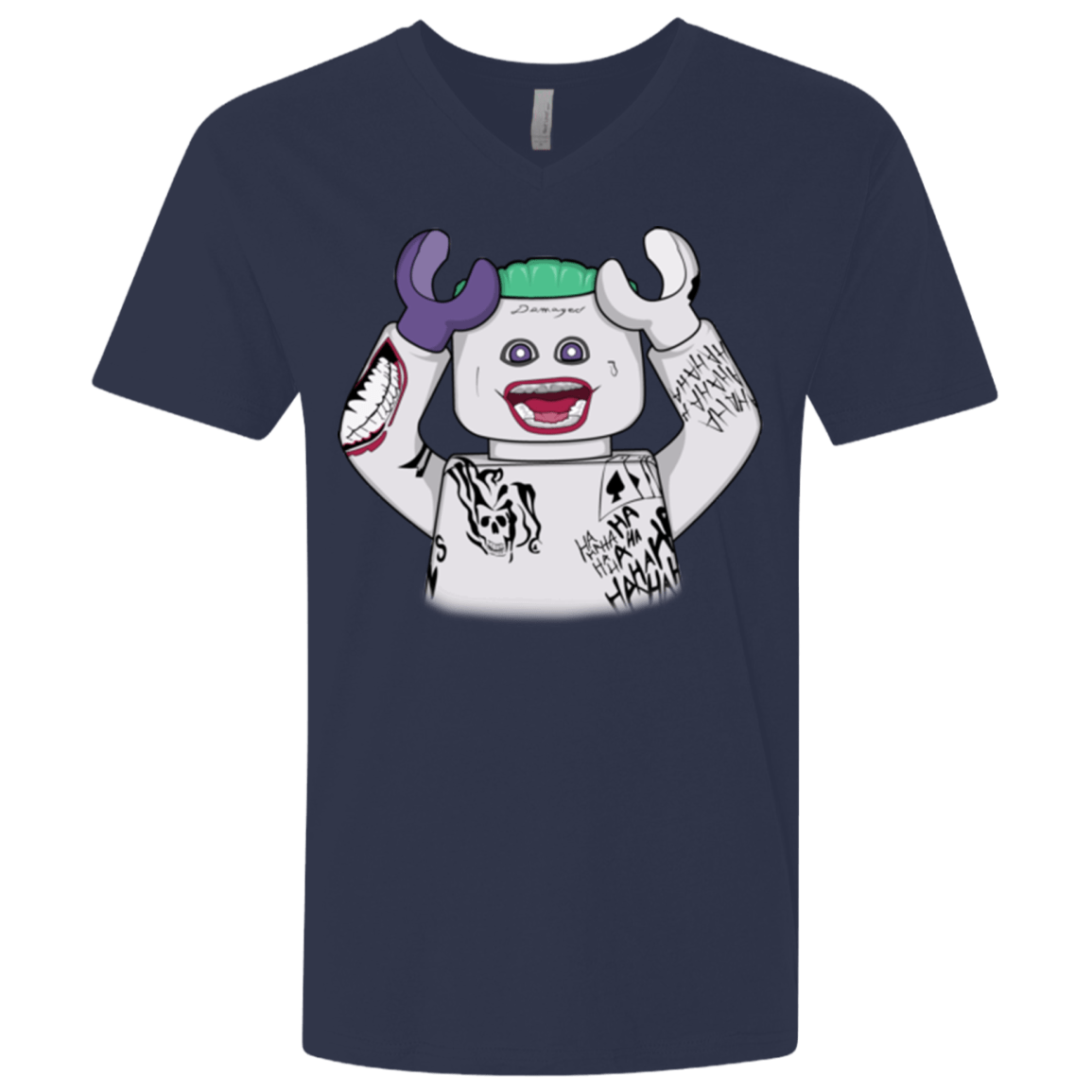 T-Shirts Midnight Navy / X-Small Jared Lego Men's Premium V-Neck