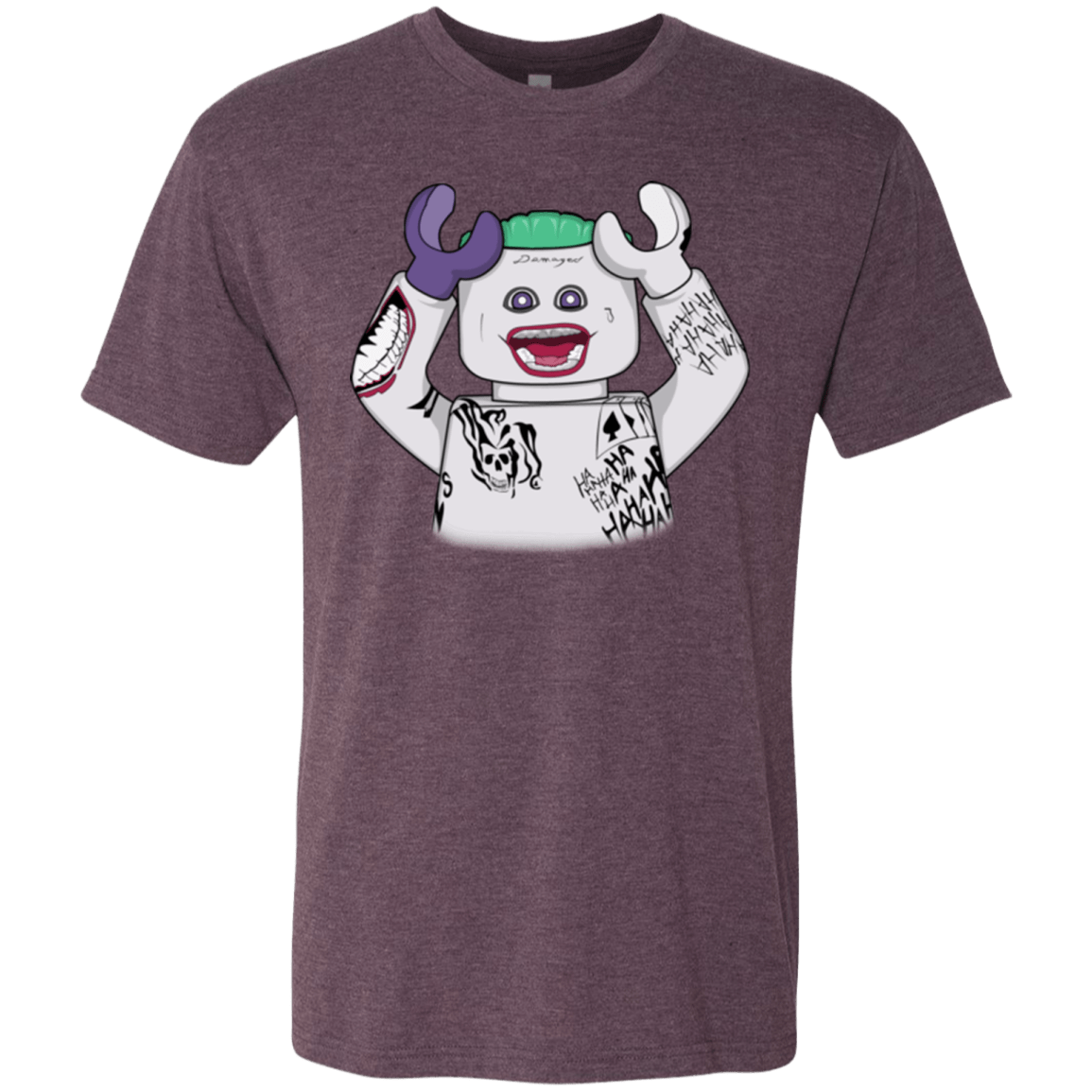 T-Shirts Vintage Purple / Small Jared Lego Men's Triblend T-Shirt