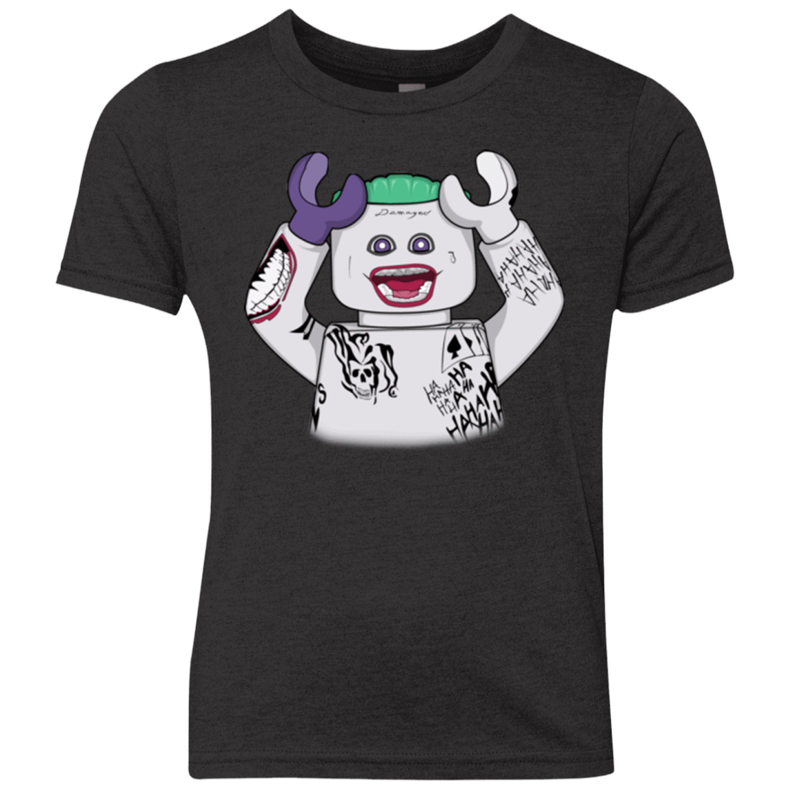 T-Shirts Vintage Black / YXS Jared Lego Youth Triblend T-Shirt