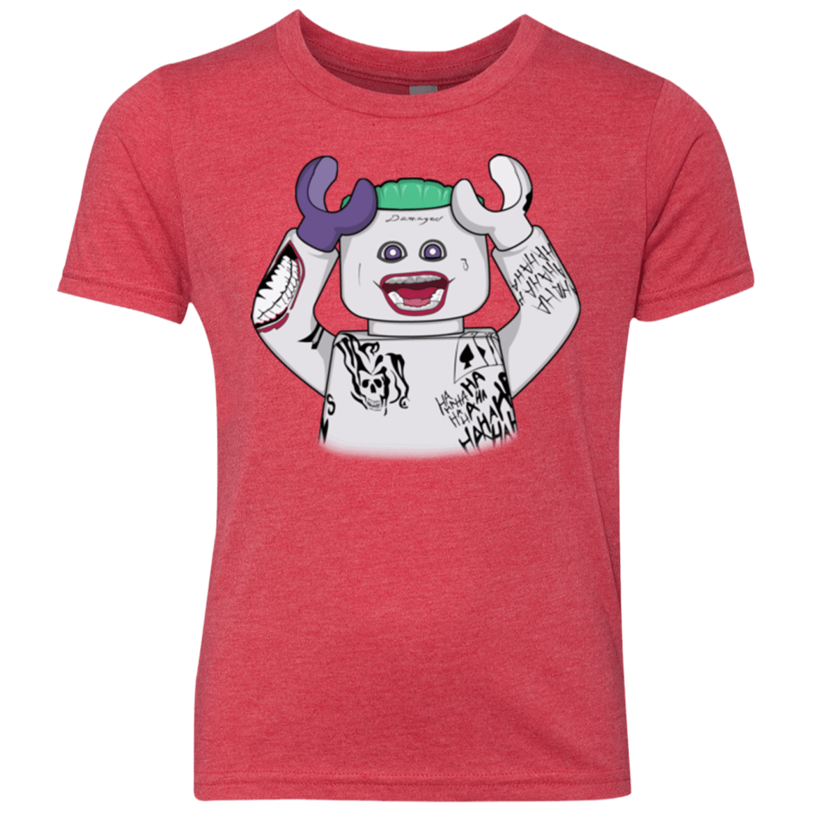 T-Shirts Vintage Red / YXS Jared Lego Youth Triblend T-Shirt