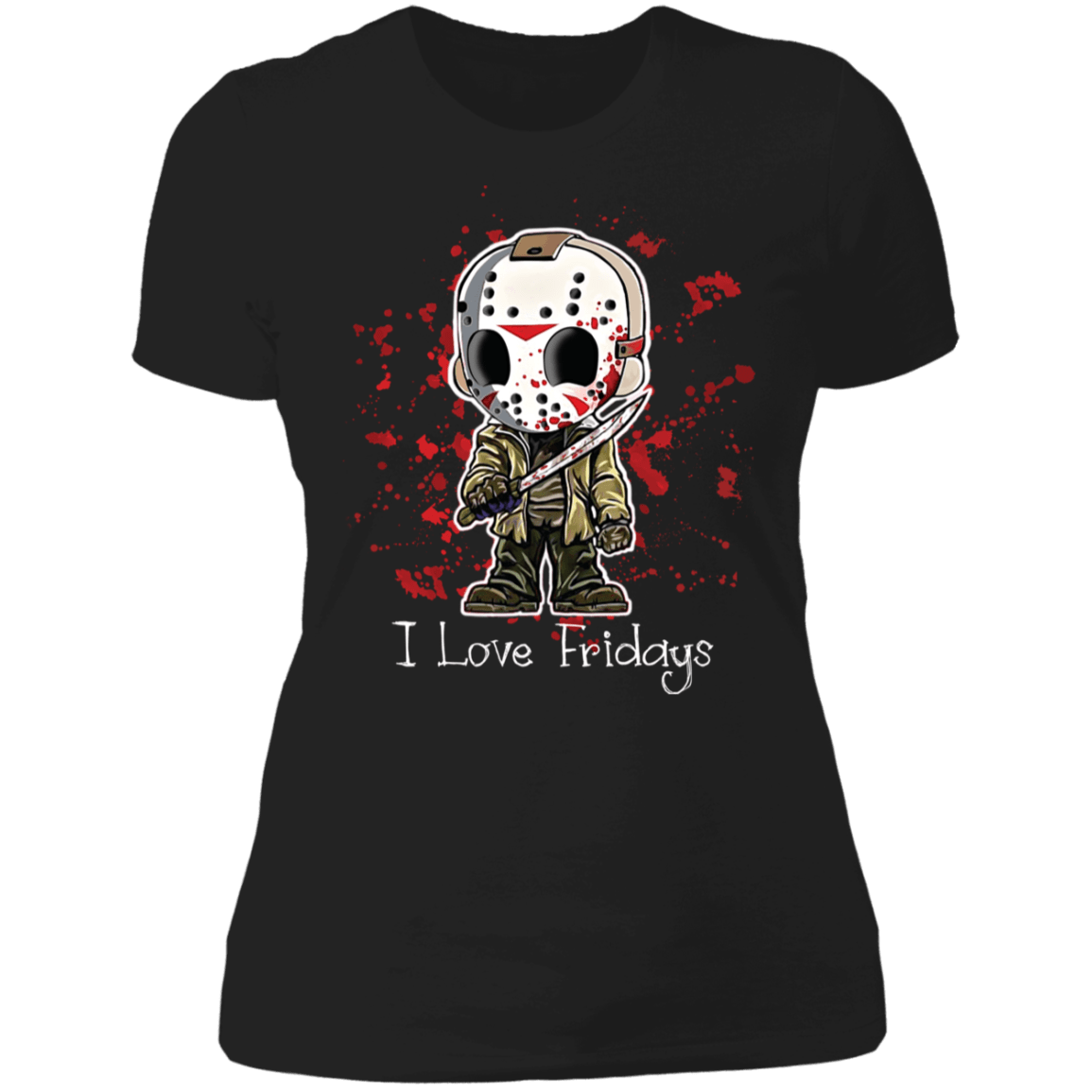 T-Shirts Black / X-Small Jason Voorhees Fridays Women's Premium T-Shirt
