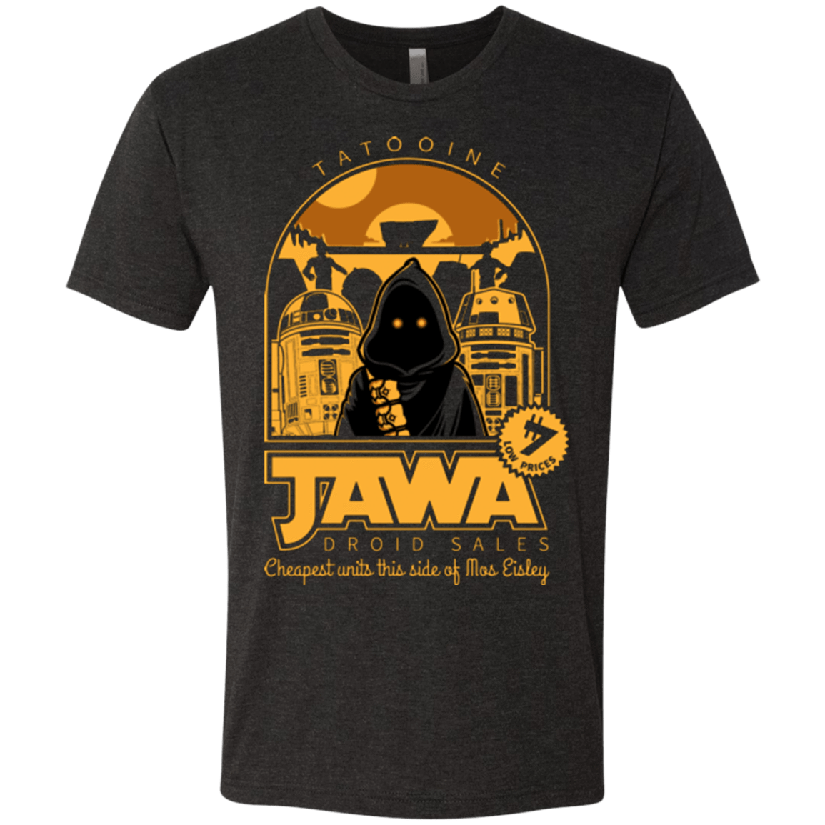 T-Shirts Vintage Black / Small Jawa Droid Sales Men's Triblend T-Shirt