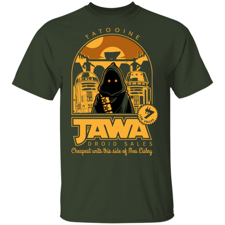 T-Shirts Forest / S Jawa Droid Sales T-Shirt