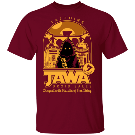 T-Shirts Garnet / S Jawa Droid Sales T-Shirt