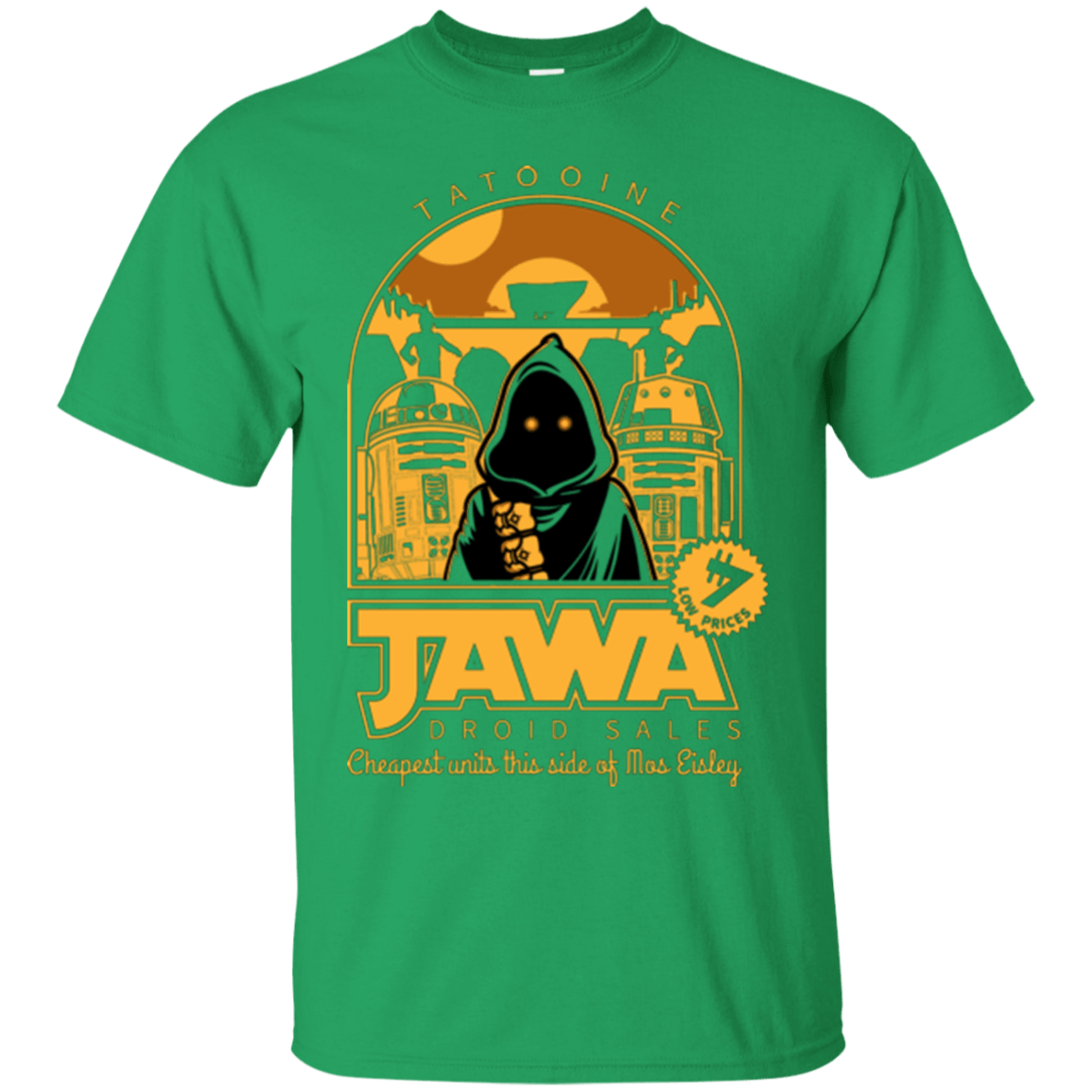 T-Shirts Irish Green / Small Jawa Droid Sales T-Shirt