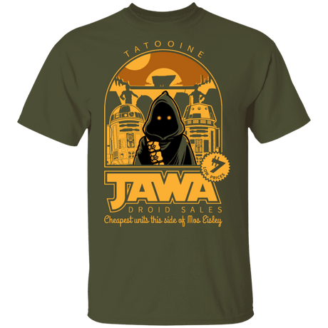 T-Shirts Military Green / S Jawa Droid Sales T-Shirt