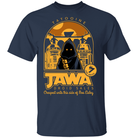 T-Shirts Navy / S Jawa Droid Sales T-Shirt