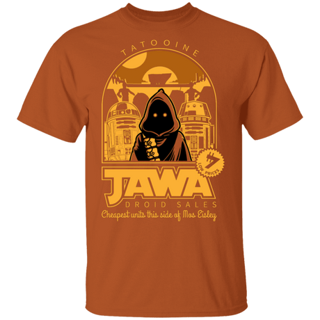 T-Shirts Texas Orange / S Jawa Droid Sales T-Shirt