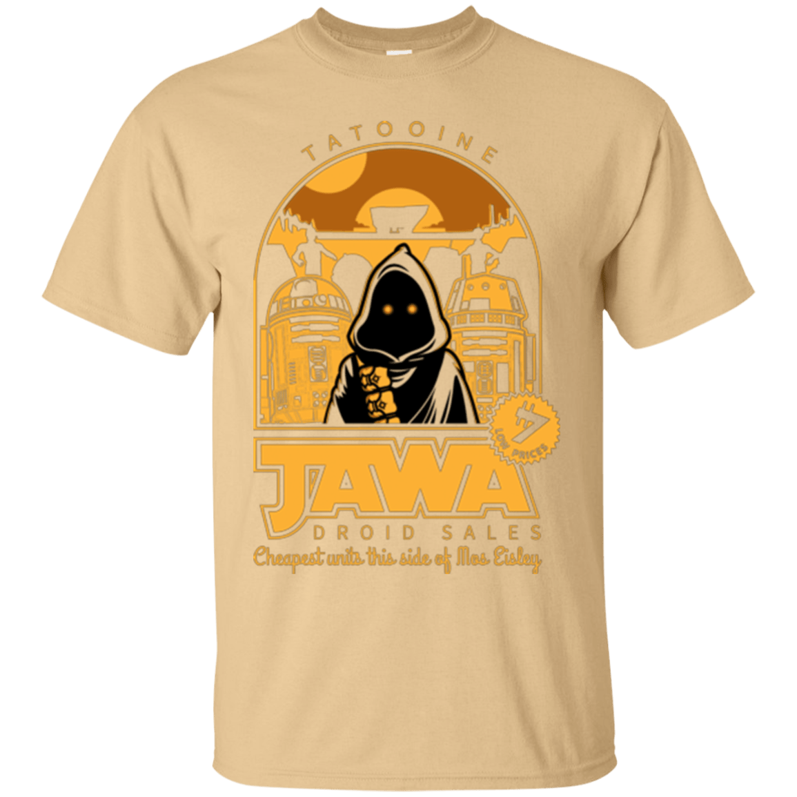 T-Shirts Vegas Gold / Small Jawa Droid Sales T-Shirt