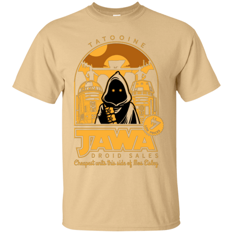 T-Shirts Vegas Gold / Small Jawa Droid Sales T-Shirt