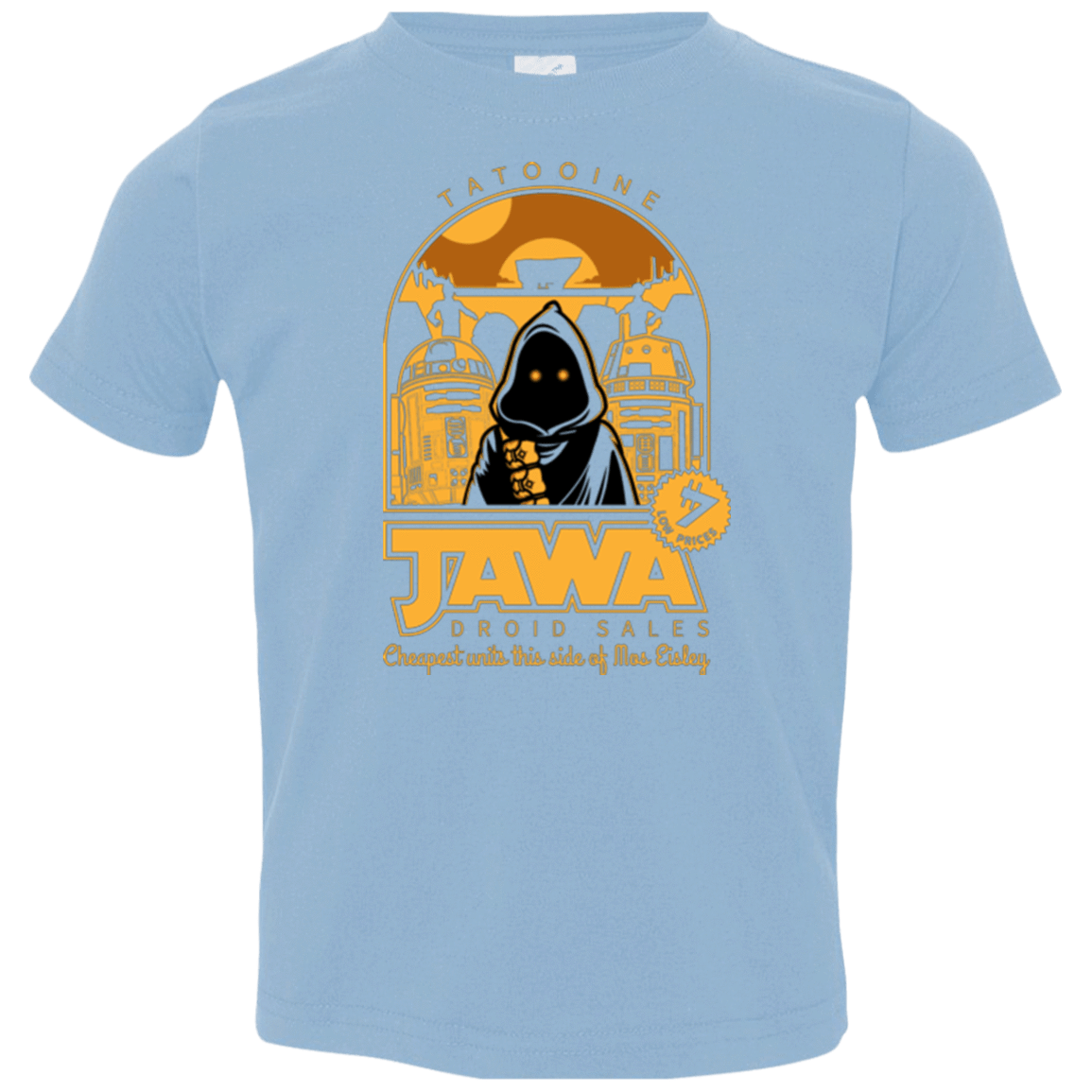 T-Shirts Light Blue / 2T Jawa Droid Sales Toddler Premium T-Shirt