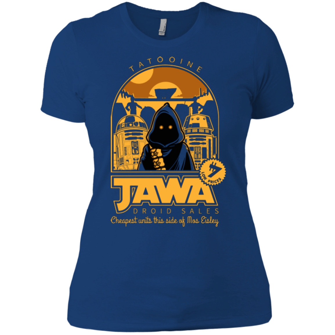 T-Shirts Royal / X-Small Jawa Droid Sales Women's Premium T-Shirt