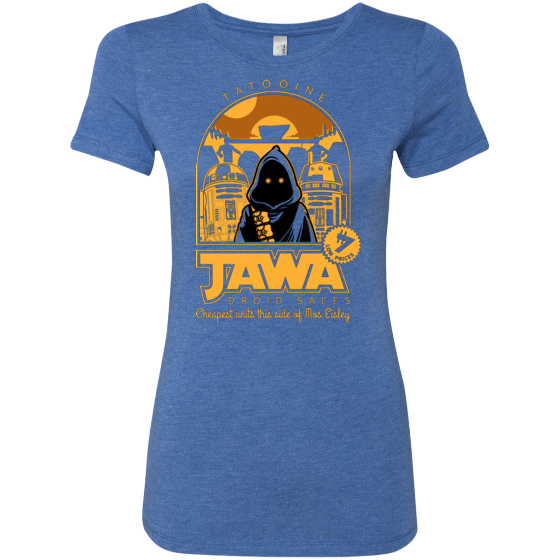 T-Shirts Vintage Royal / Small Jawa Droid Sales Women's Triblend T-Shirt