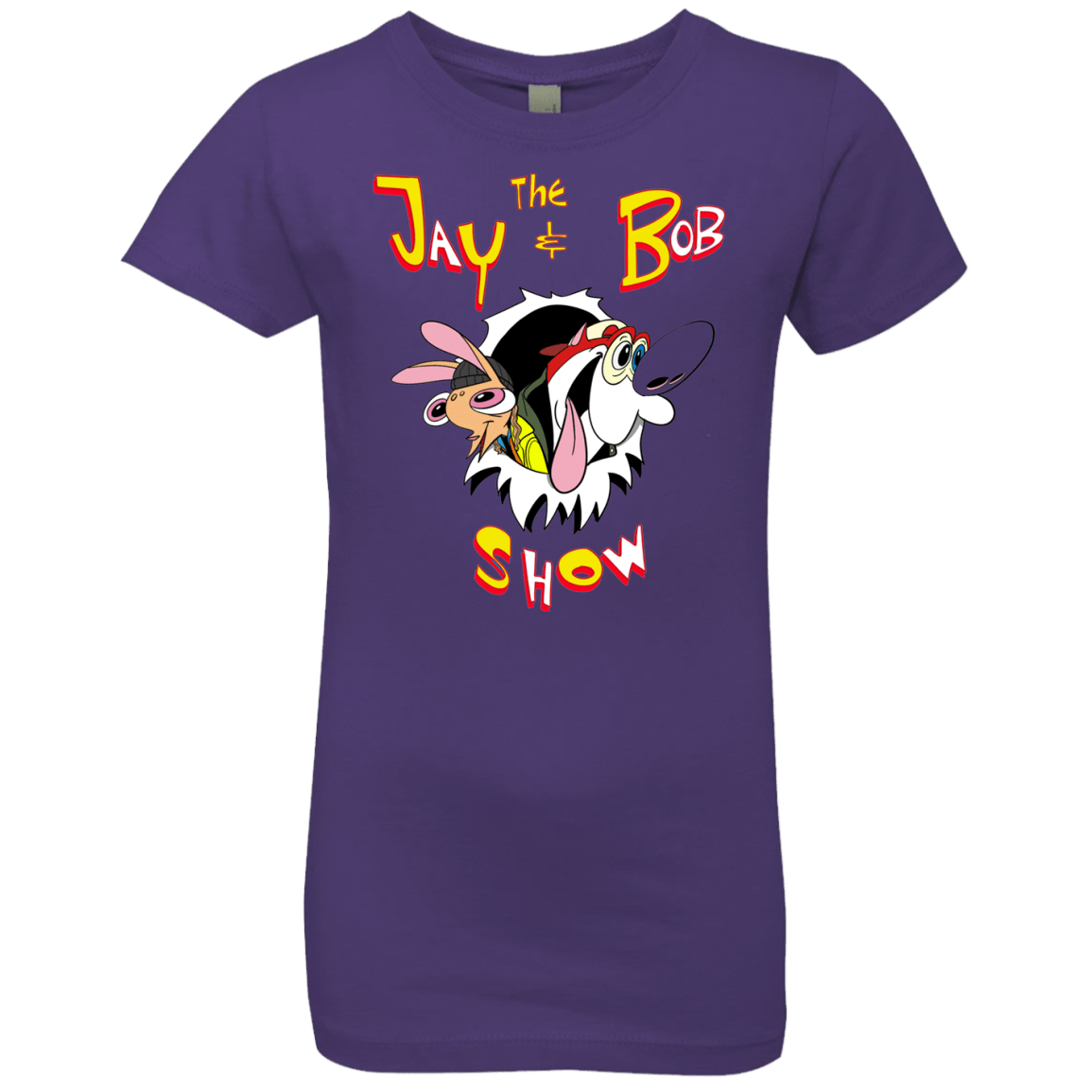 T-Shirts Purple Rush / YXS Jay & Bob Girls Premium T-Shirt