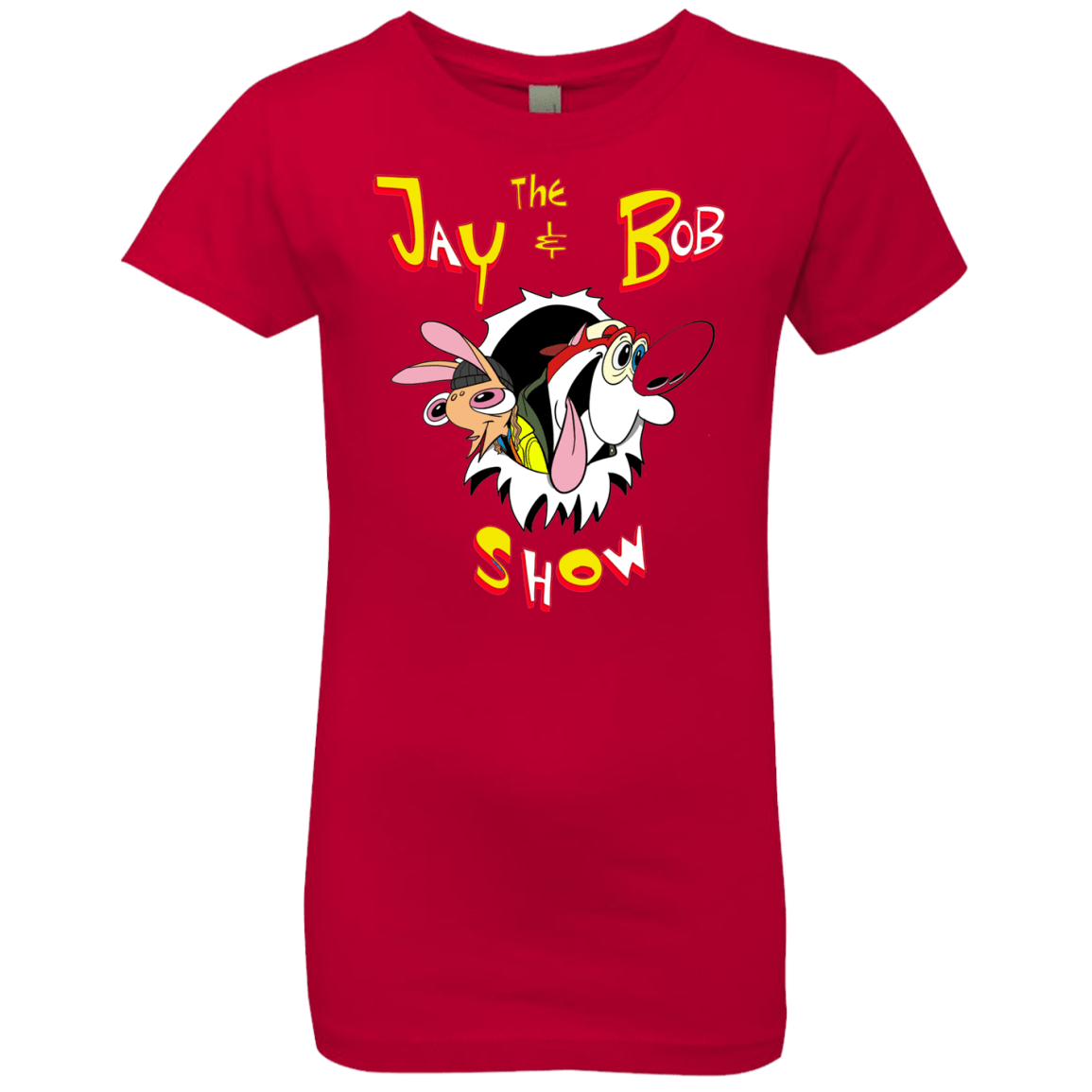 T-Shirts Red / YXS Jay & Bob Girls Premium T-Shirt