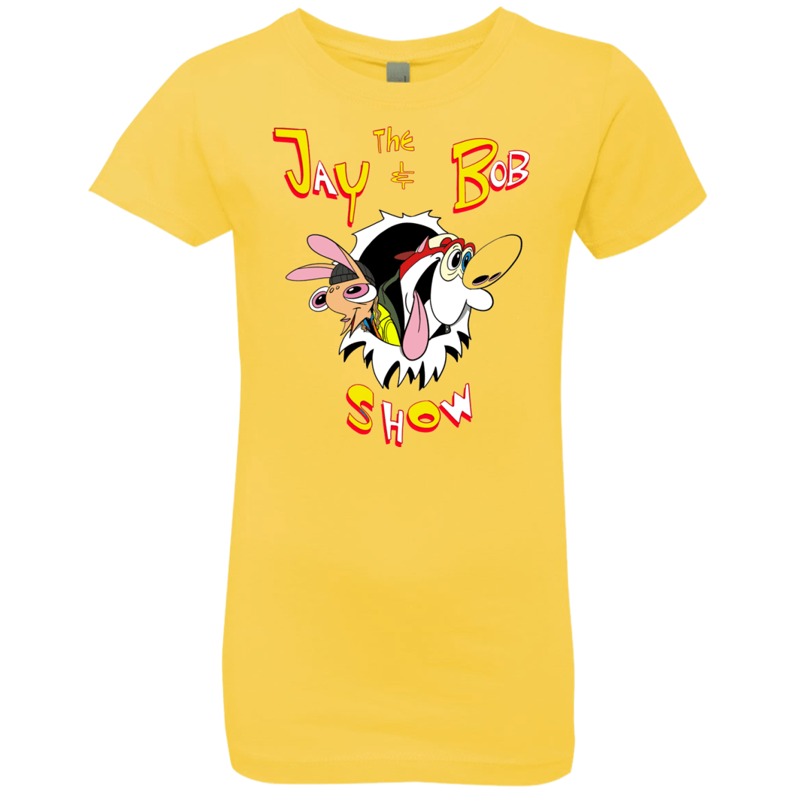 T-Shirts Vibrant Yellow / YXS Jay & Bob Girls Premium T-Shirt