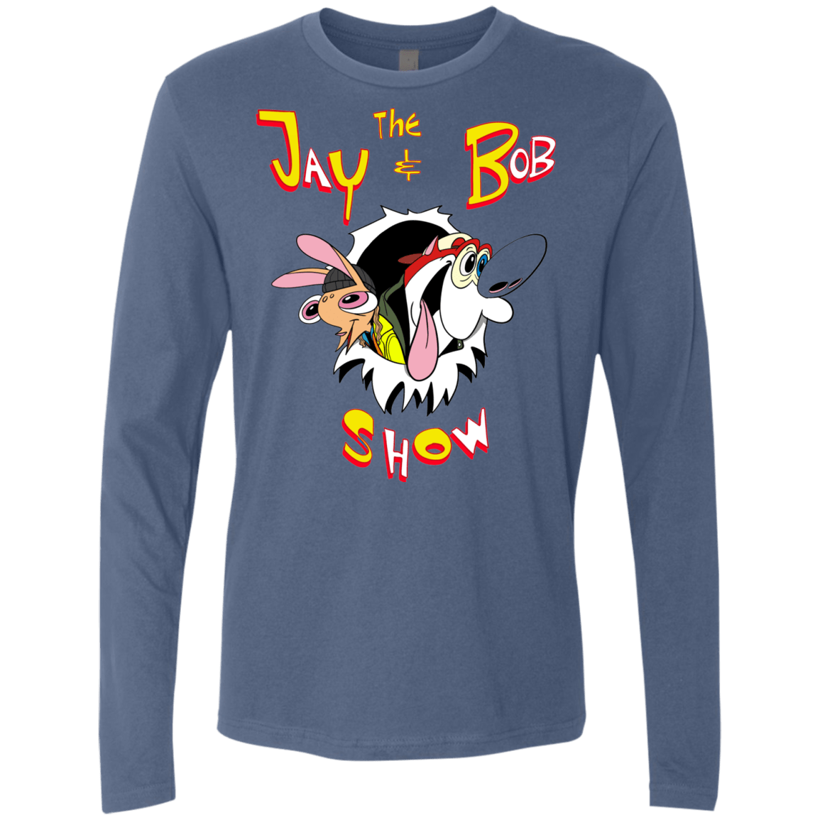 T-Shirts Indigo / S Jay & Bob Men's Premium Long Sleeve
