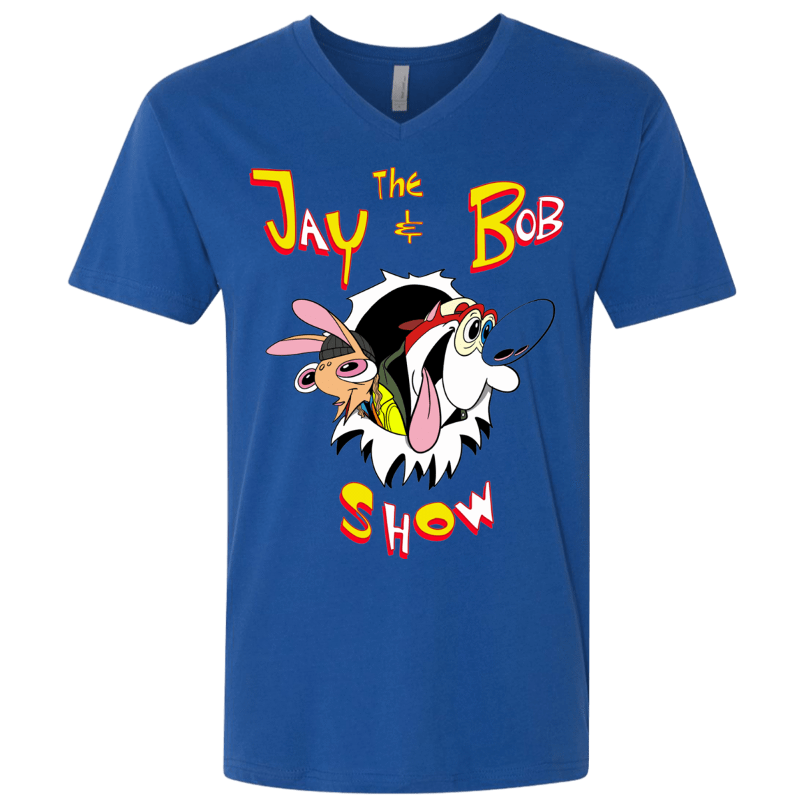 T-Shirts Royal / X-Small Jay & Bob Men's Premium V-Neck
